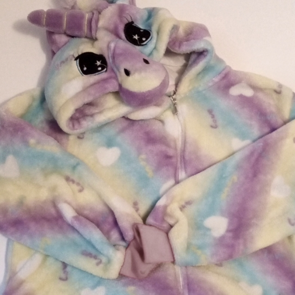 Child unicorn onesie pajamas